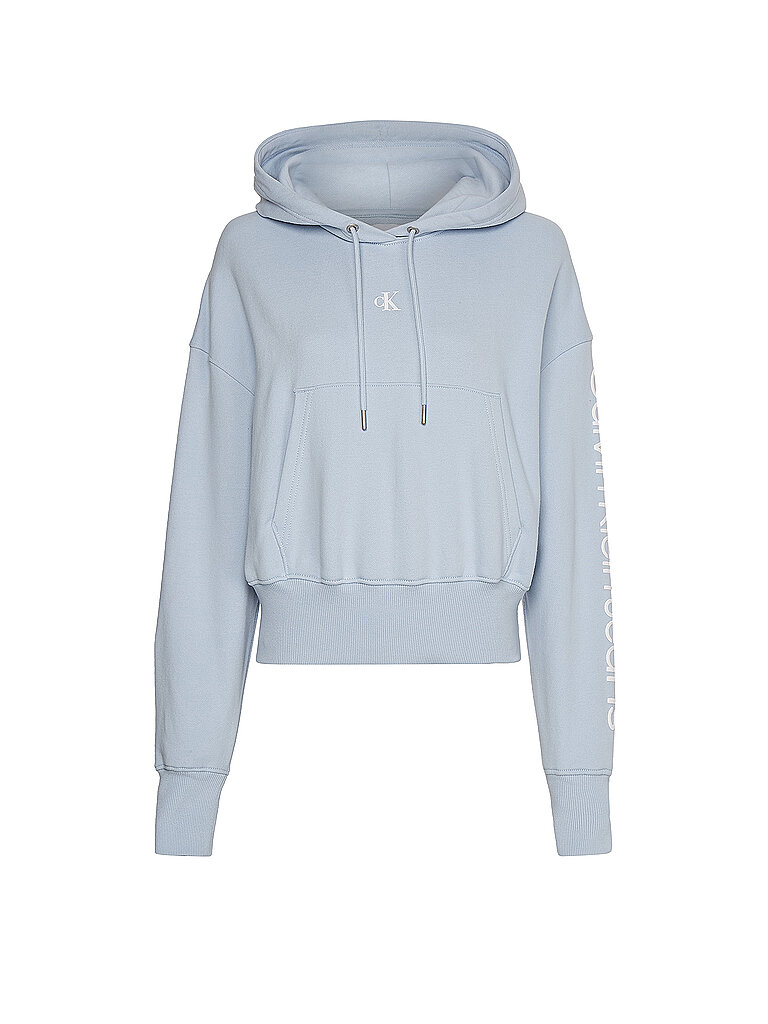 CALVIN KLEIN JEANS Kapuzensweater - Hoodie blau | XS